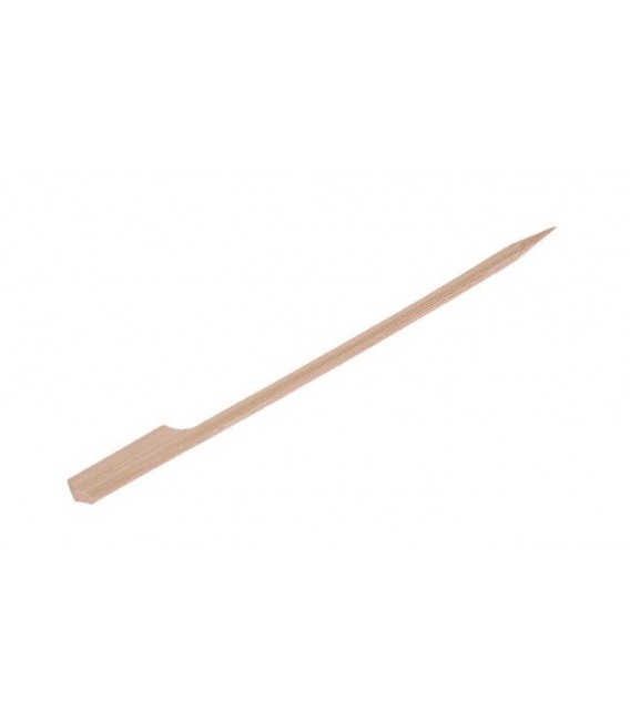 Pinchos de Bambú con Agarrador 10 cm