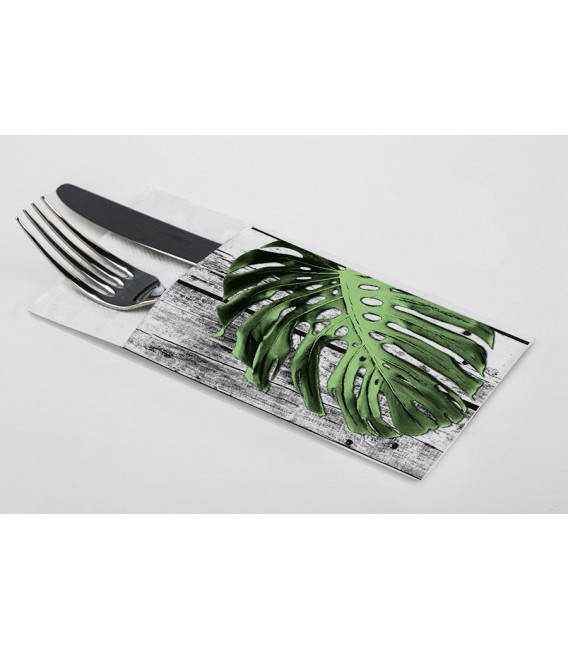 Servilletas Canguro Papel Punta-Punta 40x40cm Tropical