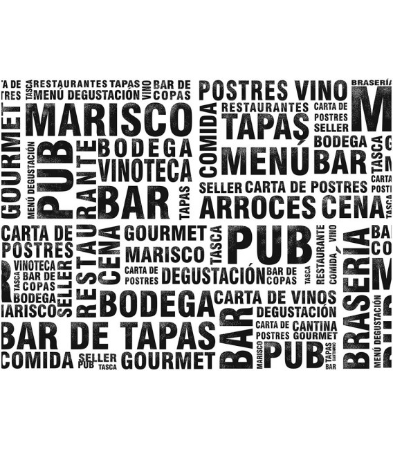 Mantel Individual Papel 30x40cm Sibarita