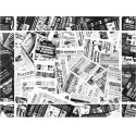 Mantel Individual Papel 30x40cm Noticias