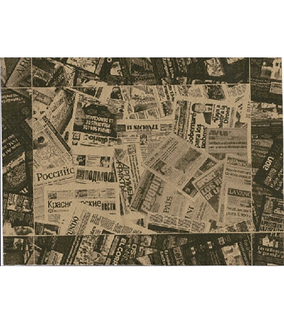 Mantel Individual Papel Ecológico 30x40cm News