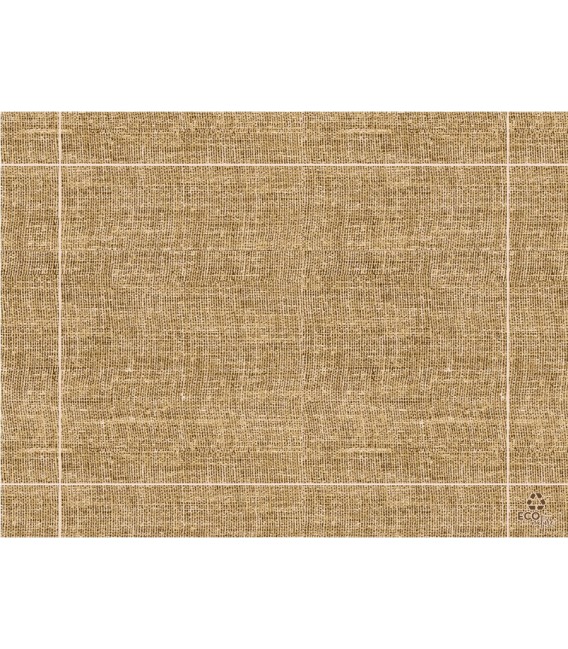 Mantel Individual Papel Ecológico 30x40cm Natur