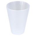 Vasos Reutilizables de Plástico PP Cónico 400ml