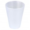 Vasos de Plástico Duro PP Cónico Reutilizables 430ml