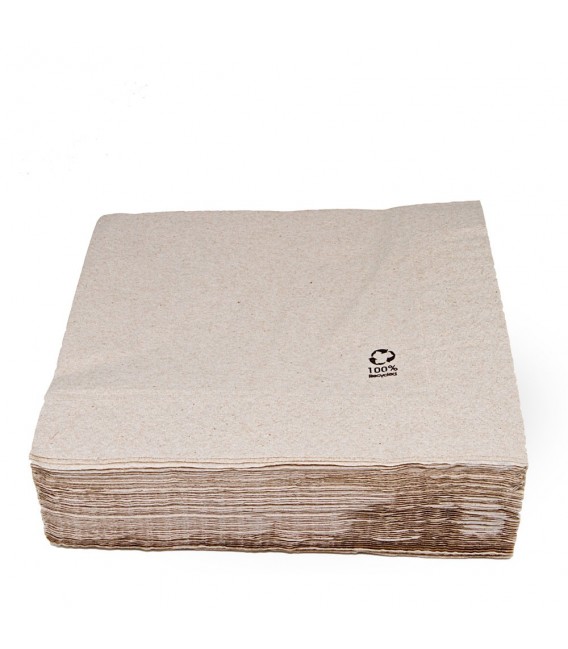 Servilletas Papel Ecológicas 40x40cm 2 Capas