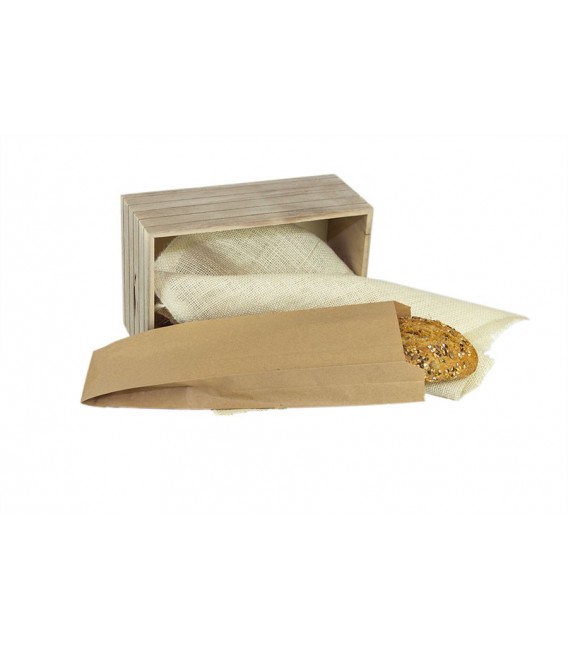 Bolsas de Papel Kraft 9+5x32cm 40gr