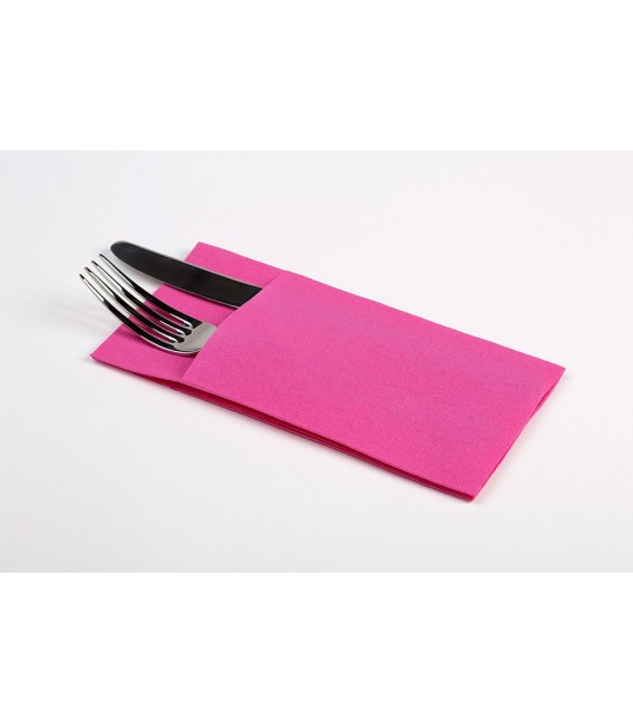 Servilletas Canguro Papel Punta-Punta 40x40cm Fucsias