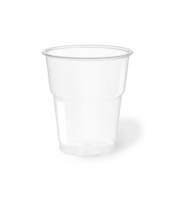 Vasos Biodegradables PLA Transparentes 250ml