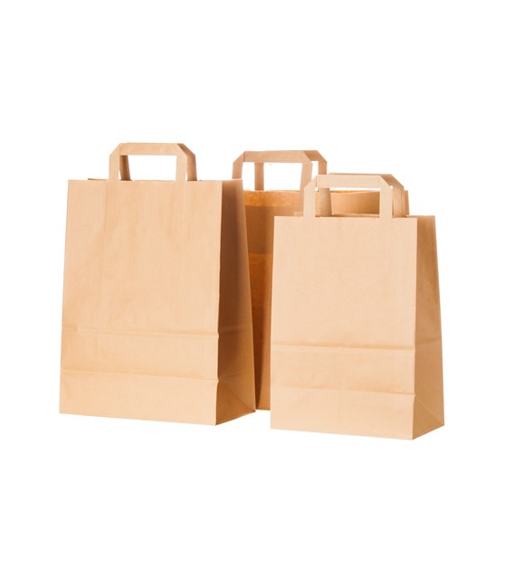 Bolsas de Papel Kraft con Asas