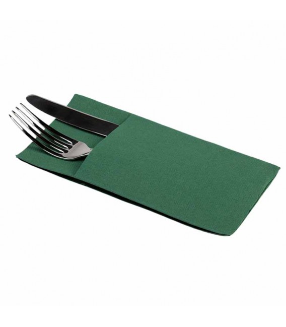 Servilletas Canguro de Papel Punta-Punta 40x40cm Verde