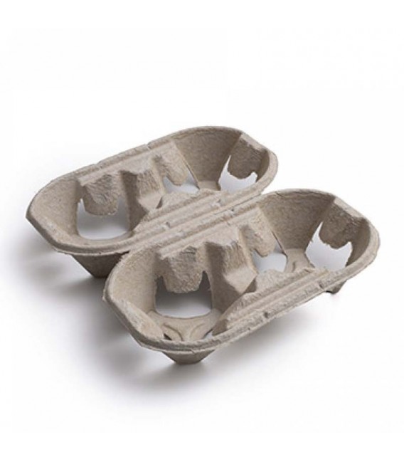 Portavasos Cartón para 4 vasos (Divisible 2+2)