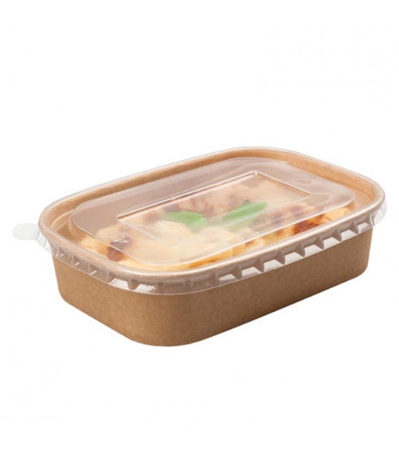 Envases de Cartón Rectangulares con Tapa PP 750ml