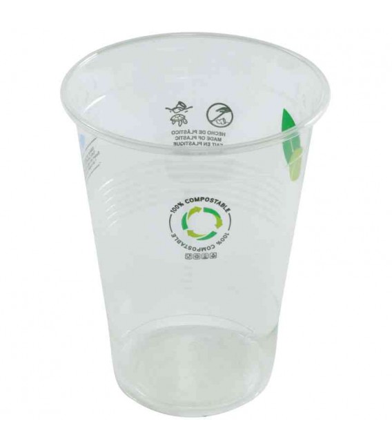 Vasos Biodegradables PLA Impresos Litrona 1.000ml