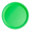 Platos Biodegradables de Cartón Verdes 20,5cm