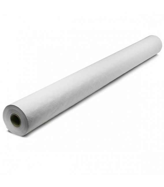 Mantel de Papel en Rollo 1x50m Blanco 35gr