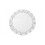 Blondas de Papel Redondas Blancas 25cm (2.500 Uds)