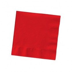 Servilletas Papel Tissue 33 x 33 cm Rojas 2 Capas