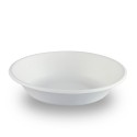 Platos Biodegradables Hondos de Caña de Azúcar 19cm